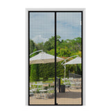 6 x Brand New fowong Magnetic Mosquito Net Door 70 x 210cm Magnetic Sliding Curtain Magnetic Mosquito Net for Protection Against Insects and Door Living Room Curtain, Black - RRP €122.4