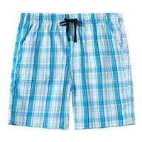 1 x RAW Customer Returns MoFiz Pajama Shorts for Boys and Girls Cotton Checked Shorts with Pockets 3 Pack-04 L 13-14 Years  - RRP €29.99