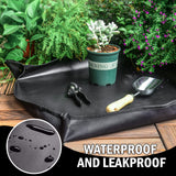 14 x Brand New Large Plant Repotting Mat, Plant Gardening Mat, Gardening Mat, 29.5 x 29.5 Thickened Waterproof Foldable Indoor Plant Grow Mat Black  - RRP €319.2