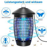 1 x RAW Customer Returns PALONE Electric Insect Killer, Mosquito Trap 20W 4500V UV Mosquito Lamp Mosquito Protection, Fly Trap Electric Fly Catcher Insect Trap Non-Toxic Odorless for Indoor and Eaves Blue - RRP €45.59