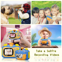 1 x RAW Customer Returns BITIWEND Children s Camera Instant Camera 2.4 Inch Screen Digital Camera 1080P HD Video Camera Print Camera Black and White Photo Camera with 16 GB SD Card and 3 Rolls Printing Paper Gift for Children 3-12 Years - RRP €56.03