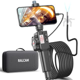 1 x RAW Customer Returns Ralcam Endoscope Camera with Light Camera 8.5mm HD1080P Industrial Endoscope Inspection Camera with 8 Adjustable LEDs Digital Endoscope 3M Semi-Rigid Cable for Android Smartphone - RRP €20.4