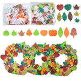 2 x Brand New Goomp Crafts for Kids, 12 Piece Autumn Craft Kit, Autumn Craft Set for Kids, Thanksgiving Craft Set, Halloween Gift - RRP €45.6