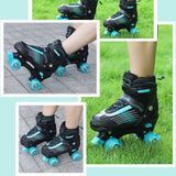 1 x RAW Customer Returns Runcinds Kids Roller Skates for Boys, Toddlers, Girls 4 Sizes Adjustable with Light Up Wheels - RRP €60.0