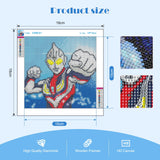 1 x Brand New MOGTAA 5D DIY Diamond Painting with Wooden Frame Superheroes, Cartoon Diamond Painting Pictures Set, Full Drill Diamond Painting for Children Girls Boys, Arts Craft for Home Wall Decor 18 x 18 cm - RRP €20.4