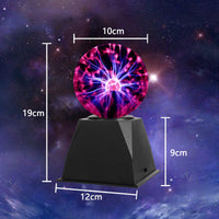 1 x RAW Customer Returns Osairous Magic Plasma Ball, 4 Inch Touch Sensitive Plasma Lamp, Mist Ball for Party Decorations Gift Novelty Toy - RRP €23.99