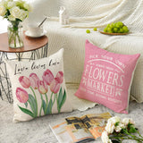 1 x Brand New Artoid Mode Set of 4 Easter Cushion Covers 45 x 45 cm Spring Seasonal Living Room Decor - RRP €22.8