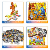 10 x Brand New Puzzle 1000 pieces, puzzle for adults, puzzle colorful laying game, impossible puzzle, 1000 puzzle home decoration puzzle- toy factory-adult puzzle. - RRP €192.0