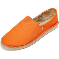 1 x Brand New Qomo goose Unisex Espadrilles Multi-Purpose Women s Canvas Low Top Men s Slippers Flat Canvas Shoes Orange, 39 EU  - RRP €29.12