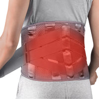 1 x RAW Customer Returns HONGJING Heated Back Brace for Lower Back Pain Relief, Back Belt with Heating Powered by Battery for Sciatica and Scoliosis M  - RRP €48.77