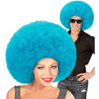 1 x RAW Customer Returns WIDMANN MILANO PARTY FASHION - Afro wig, curly wig, Disco Fever, 60s 70s, Carnival - RRP €8.49