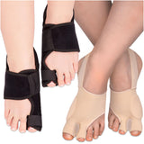 1 x RAW Customer Returns HALUTO 2in1 SET Hallux Valgus Correction Splint with Bandage Toe Separator - Toe Spreader Hallux Valgus with Ball Protection - Hallux Valgus Socks - RRP €18.14