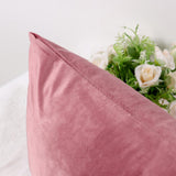 1 x Brand New CALIYO cushion cover 30x50, plain velvet cushion cover, cushion covers for decorative pillows, sofa cushions, couch cushions, many colors 30x50 cm, pink . - RRP €12.1