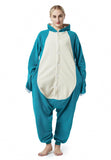 1 x RAW Customer Returns Snorlax Costume Snorlax Onesie Jumpsuit Animal Relax Costume Women Men Pajamas Carnival Halloween Pajamas Cosplay Adult Carnival One-Piece Smile XL - RRP €26.21