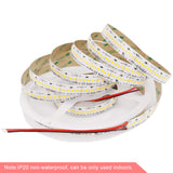 14 x Brand New LTRGBW Super Bright SMD2835 DC24V Warm White 3000K Height Density 1200LEDs Dimmable LED Strip 5M Waterproof IP67 - RRP €407.68