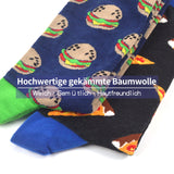 1 x RAW Customer Returns WeciBor Colorful Cotton Socks Funny Art Pattern for Men 12 pairs, Sizes 40-46 - RRP €26.21