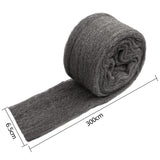 1 x RAW Customer Returns Pack of 4 Steel Wool Fine 0000 2 m, JatilEr Steel Wool Against Mice Rustproof Iron Wool Easy to Cut Steel Wool Fine Steel Wool for Home Garden House Garage Effectively Insulate Rodents - RRP €13.1