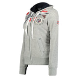 1 x Brand New Geographical Norway FESPOTE Lady - Women s Hoodie Light Grey, XL  - RRP €43.2