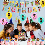 1 x Brand New Birthday Decorations Gracies Corner Birthday Decoration Gracies Corner Party Balloons Gracies Corner Birthday Balloons Gracies Corner Cake Topper Gracies Corner Birthday Banner - RRP €20.4