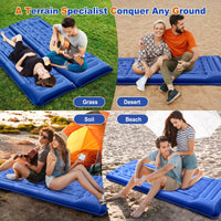 1 x RAW Customer Returns VUENICEE Self-Inflating Sleeping Pad, 12CM Thickened Camping Mattress with Foot Press Pump, Waterproof Ultralight Self Inflatable Mattress for Hiking, Camping, Desert, Beach etc. - RRP €36.99