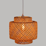 1 x RAW Customer Returns ATMOSPHERA INTERIOR DESIGNER Natural Bamboo Suspension 30 cm  - RRP €54.89