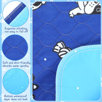 1 x RAW Customer Returns 6 Washable Puppy Pads Reusable Pet Urine Pads Absorbent Dog PEE Pads Waterproof Cat Training Pad with Odor Control for Home Car Travel 16 x 24 inches  - RRP €25.99