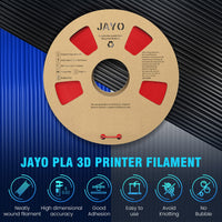 1 x RAW Customer Returns JAYO PLA Filament 1.75 mm, 3D Printer Filament, Dimensional Accuracy - 0.02mm, 1.1 KG Spool 2.4 lbs , Cleanly Wound Filament, Black 1100G - RRP €24.99