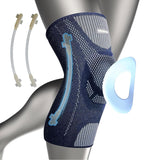 1 x RAW Customer Returns PROIRON Knee Brace, Patella Knee Brace with Lateral Stabilizers and Patella Gel Pad, Orthopedic Knee Brace for Running, Meniscus and Ligament Injuries, Joint Pain Blue-M  - RRP €19.99