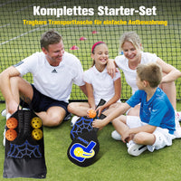 1 x Brand New PickleAce Pickleball Rackets, Pickleball Paddles Set of 4, Focus on the Sweet Spot, Training Racket for Beginners, Indoor Outdoor Sports - 4 Rackets, 4 Balls 1 Carrying Bag - RRP €45.99