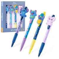 1 x RAW Customer Returns Disney Cute Pens - Set of 4 Kawaii Stitch Pens - RRP €12.99