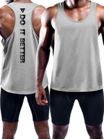 1 x RAW Customer Returns Pack of 3 tank tops for men, summer sleeveless muscle shirts, gym sports undershirt, functional shirt, workout tank top, fitness armpit shirts, bodybuilding tee shirt for men Black Gray Dark Grey-3P06-2XL - RRP €25.4