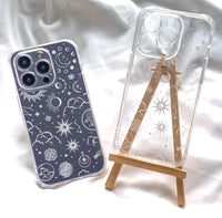 2 x Brand New CHEORFAY iPhone 14 Pro Max Case, Clear Transparent Flexible Silicone TPU Shockproof Design Protective Case with Vintage Aesthetic Pattern for iPhone 14 Pro Max - Collage Art - RRP €43.2