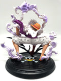 1 x RAW Customer Returns One Piece Anime Monkey D. Luffy Gear 5 Figure 22cm Wano Kuni Arc, Joy Boy, Sun God Nika - RRP €60.49