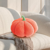 4 x Brand New Connextion Plush Pumpkin Throw Pillow, Thanksgiving Pumpkin Pillow, Halloween Pumpkin Pillow, Pumpkin Pillow for Home Decoration 9.05inch, Orange  - RRP €81.6