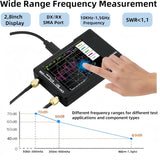 1 x RAW Customer Returns AURSINC NanoVNA-H Vector Network Analyzer, Latest Version V3.6 Support SD Card, 10KHz -1.5GHz MF HF VHF UHF, NanoVNA Amateur Radio Antenna Analyzer, for S, SWR, Smith Parameters - RRP €68.75