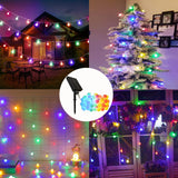 1 x RAW Customer Returns Meision solar fairy lights outside 20m 200 LED ball LED outdoor fairy lights with 8 modes timer remote control waterproof solar fairy lights outside weatherproof for garden, balcony, wedding, colorful - RRP €20.68