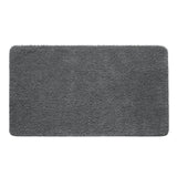 1 x RAW Customer Returns MIULEE Rug Bath Mat Bathroom Rug Bed Mat Non-Slip Bath Mat Bath Mat Absorbent Shower Mat Washable Doormat for Living Room Bedroom Bathroom 70 x 120 cm Grey - RRP €35.99