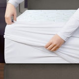 1 x RAW Customer Returns Utopia Bedding mattress protector 160 x 200 x 30 cm waterproof, bamboo viscose premium mattress topper, Oeko-Tex certified, breathable, mattress protector, all-round elastic - RRP €23.59