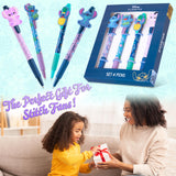 1 x RAW Customer Returns Disney Pens Set - Pack of 4 Stitch Novelty Cute Pens - Lilo and Stitch Gifts - RRP €14.99