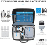 1 x RAW Customer Returns FPVtosky Mini 4 Pro Accessory Bundle 7-in-1 Accessory Set, Mini 4 Pro Carrying Case, ND Filter Set, RC2 Sun Hood Cover, Lanyard, Lens Cap, Screen Protector, Propeller Holder Strap for DJI Mini 4 - RRP €76.48