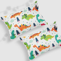 7 x Brand New Bedding set for children s boys - Microfibre dinosaur pattern printed in 3 pieces - with duvet cover and earcase - 135 x 200 cm - RRP €134.4