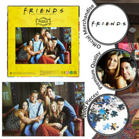 12 x Brand New Friends Puzzle 1000 Pieces, Puzzle Adults and Teenagers, Friends Merchandise, Puzzle Box 1000 Pieces or 4 x 250 Puzzles 1000 Pieces  - RRP €133.08