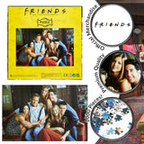 12 x Brand New Friends Puzzle 1000 Pieces, Puzzle Adults and Teenagers, Friends Merchandise, Puzzle Box 1000 Pieces or 4 x 250 Puzzles 1000 Pieces  - RRP €133.08