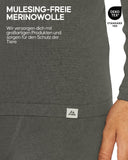 1 x RAW Customer Returns DANISH ENDURANCE Merino Thermal Underwear Set Men Dark Gray L - RRP €85.61