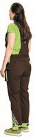 1 x RAW Customer Returns DINOZAVR Yowie Work Overalls - Women - Stretch and breathable fabric - Cargo Style - Extra Resistant - Various pockets - Brown Green 44 - RRP €77.0