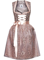 1 x RAW Customer Returns Alpine Fairy Tale Midi Dirndl Marita from Exclusive Collection Size 32 - ALM765 - RRP €99.9