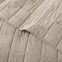 1 x RAW Customer Returns R.SHARE Summer Bedspread 225 225 cm with 2 pillowcases Cuddly Blanket Fluffy Blanket, Ultra Soft Sofa Throw Blanket for All Seasons, Living Blankets Quilt Made of Microfiber Beige - RRP €33.7