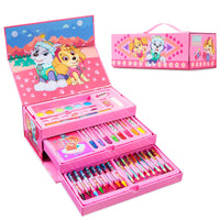 1 x RAW Customer Returns PAW PATROL painting case, painting set for children pink  - RRP €21.17