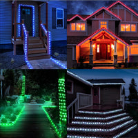 1 x RAW Customer Returns StarryEver 10M LED tube fairy lights outdoor, 100 LED rope lights outdoor IP68, 16 colors indoor fairy lights, power operated, patio rope lights electricity with remote control for garden balcony wedding - RRP €32.26