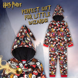 1 x RAW Customer Returns Harry Potter Children s Jumpsuit, Fleece Onesie Boys and Girls, Sleep Overall, Children s Costume Overall, Cuddly Suit One-Piece 7-14 Years Multi-Coloured, 9-10 Years  - RRP €29.44